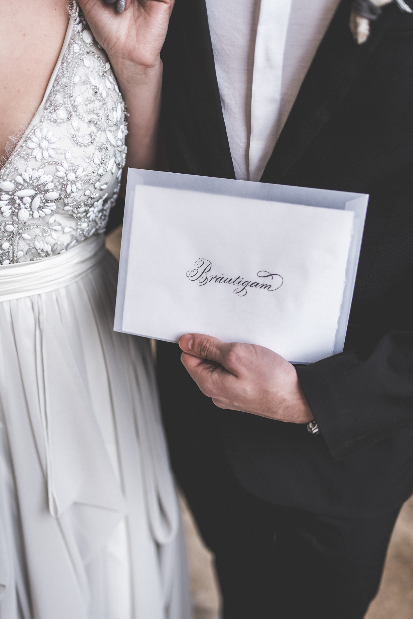 kalligraphie liebesbrief silber