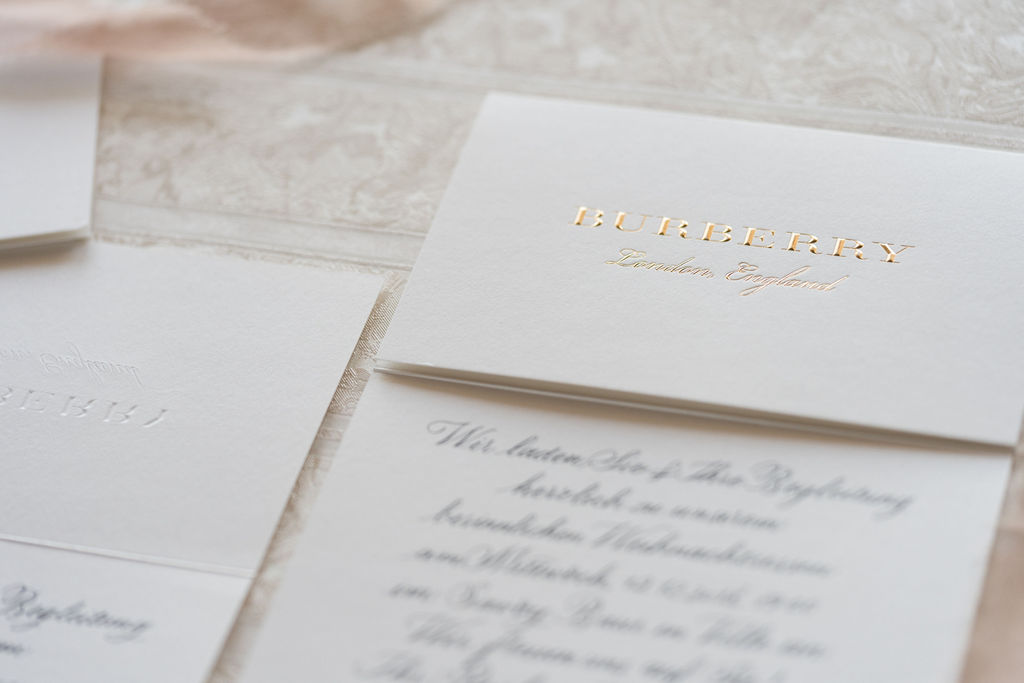 burberry calligraphy