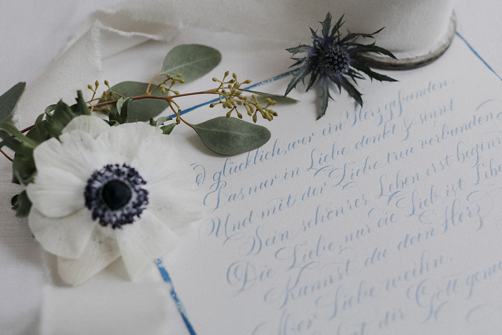 bridal boudoir calligraphy