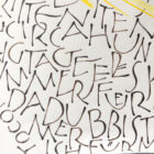 spitzfeder antiqua buchstaben